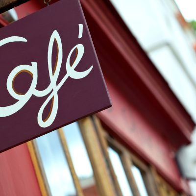 Café, bistrot, france, enseigne, commerce, bar, restaurant